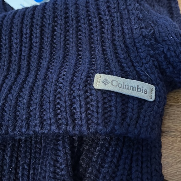 ❄️NWT Columbia Knit Scarf Purple - Picture 3 of 4